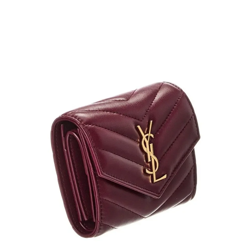Saint Laurent Cassandre Leather French Wallet - Picture 3 of 5